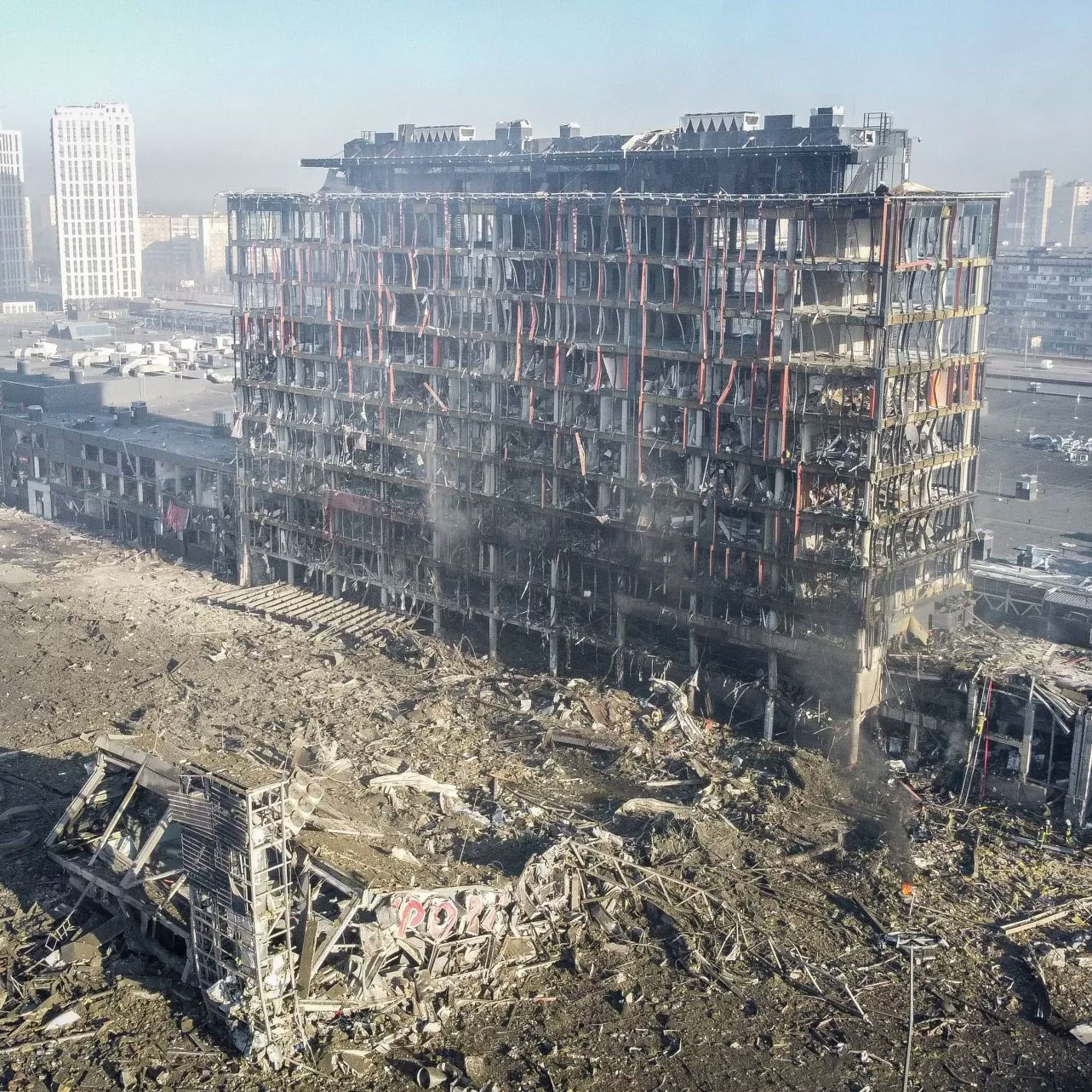 Kyiv shopping centre bombing